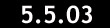 5.5.03